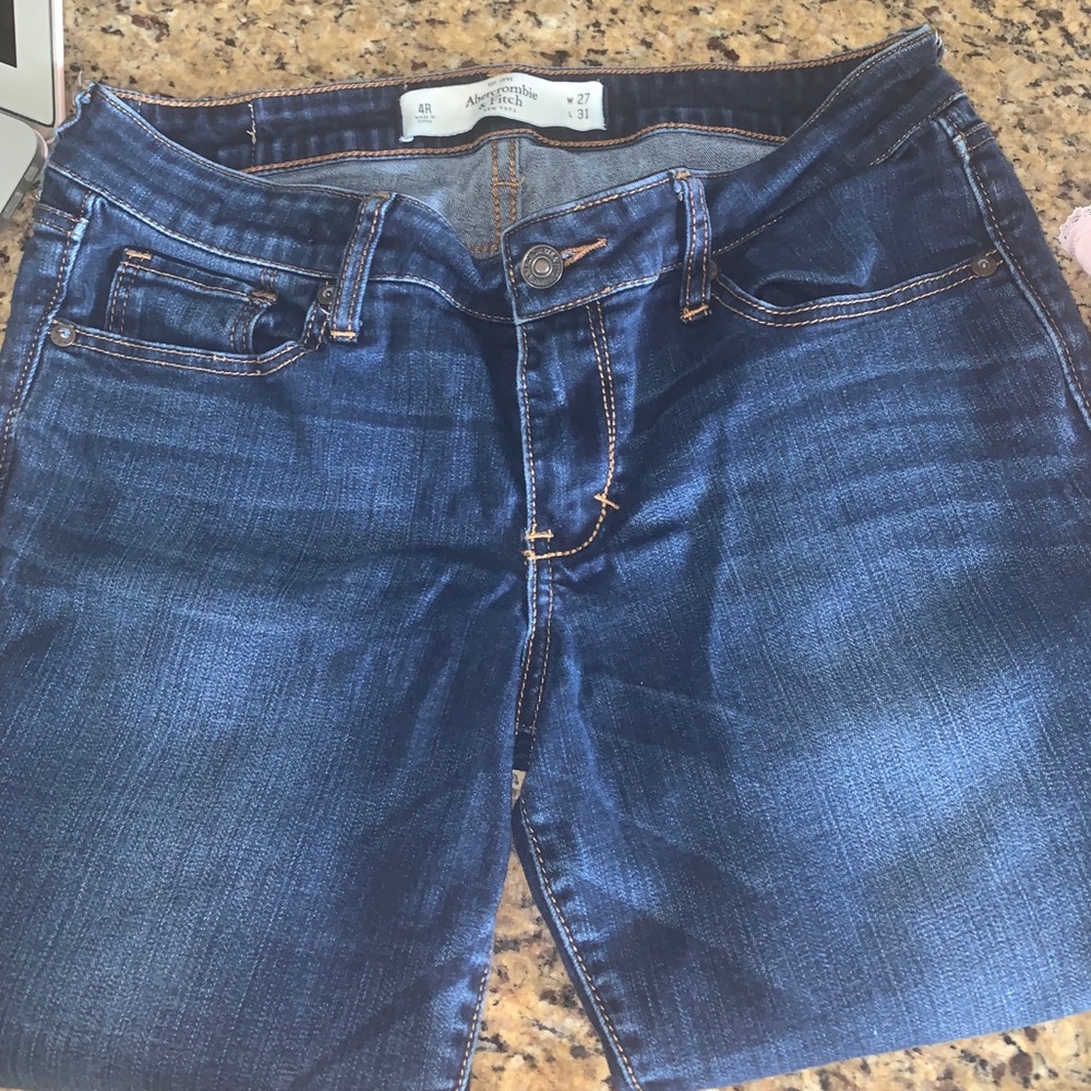 Abercrombie & Fitch Dark Wash Jeans